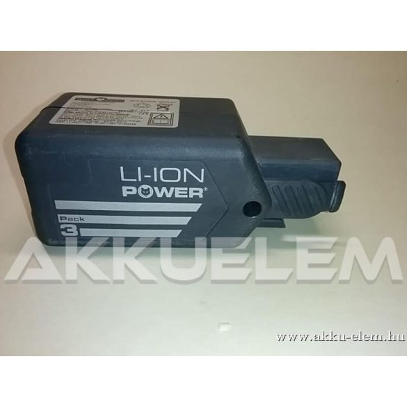 AKKUFELÚJÍTÁS Wolf Garten PACK 3 18V 1,3Ah Lithium ion