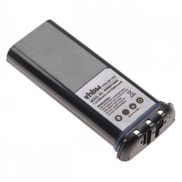 ICOM BP-252 950mAh utángyártott akkumulátor