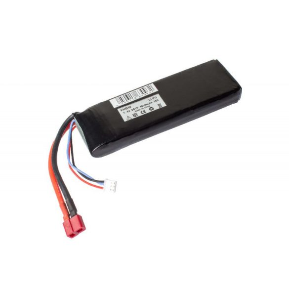 RC jármű akkumulátor LiPo 7.4V 4000mAh utángyártott akkumulátor