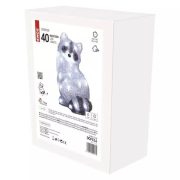   Karácsonyi mosómedve 40 LED 20x28 cm IP44 időzítővel 230V kül- és beltéri