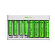 GP Batteries E811 akkutöltő + 4db 2000mAh AA + 850mAh AAA akku