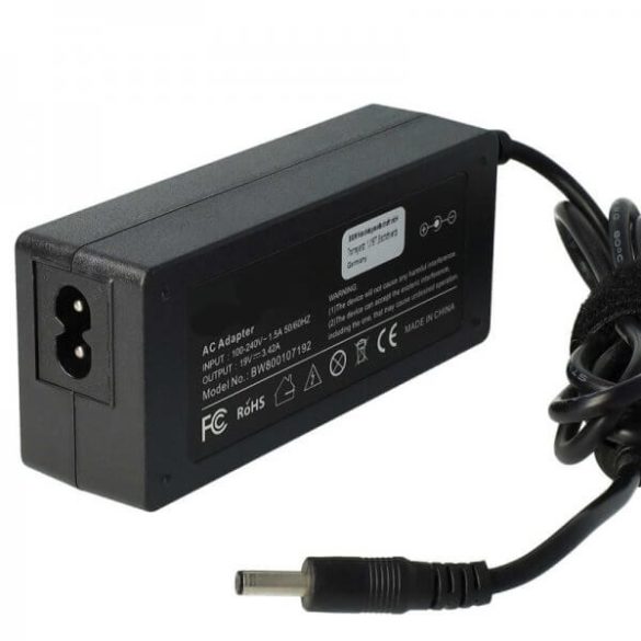 Asus 19V 3,42A 65W  notebook adapter utángyártott