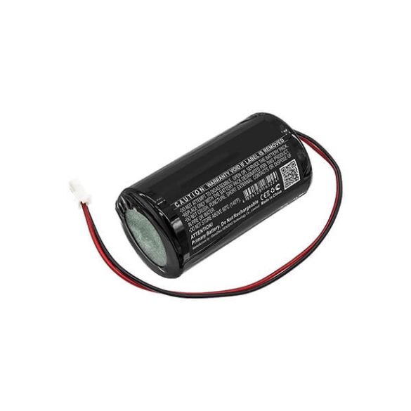 Utángyártott Visonic 0-9912-K ER34615M/W200 14500mAh 3.6V Li-SOCl2 riasztórendszer akkumulátor