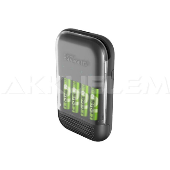 GP ReCyko Charge10 S491 10 perces hálózati akkutöltő + 4db 1700mAh AA akku