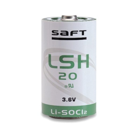 Saft Lítium elem D LSH 20 3,6V 13Ah 1800mA