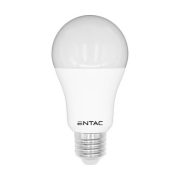 Entac E27 A65 LED Globe 15W/ 91W NW 4000K 1490lm