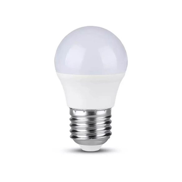 V-TAC E27 G45 Opál LED-izzó 4,5W 6500K 470lm 180° kisgömb