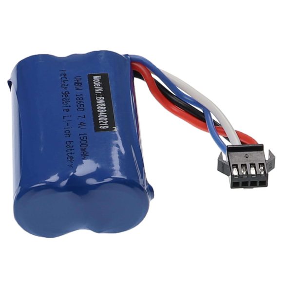 Huanqi 961, 962 / UDI 002, 902 - 1500mAh 7.4V Li-ion, T-plug modell akku