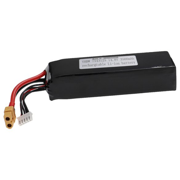 RC modell akku- 3500mAh 14.8V Li-polymer, XT60