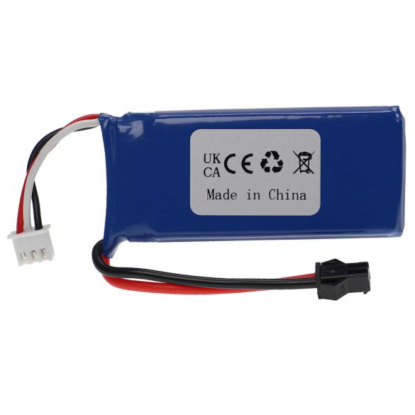 RC modell akku- 1200mAh 7.4V Li-polymer, SM-2P