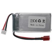 RC modell akku- 1500mAh 7.4V Li-polymer, T-plug AWG16