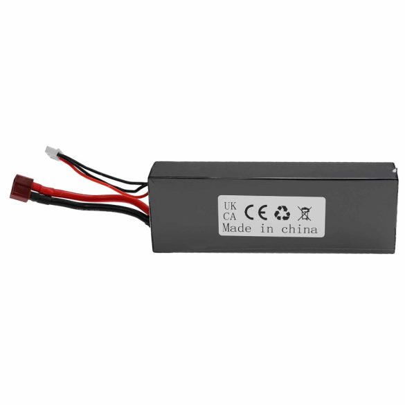 RC modell akku- 5000mAh 7.4V Li-polymer, T-plug AWG16