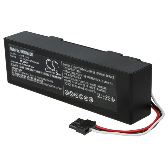 Cecotec 49CE1533- 3200mAh, 14.4V, Li-ion porszívó akku