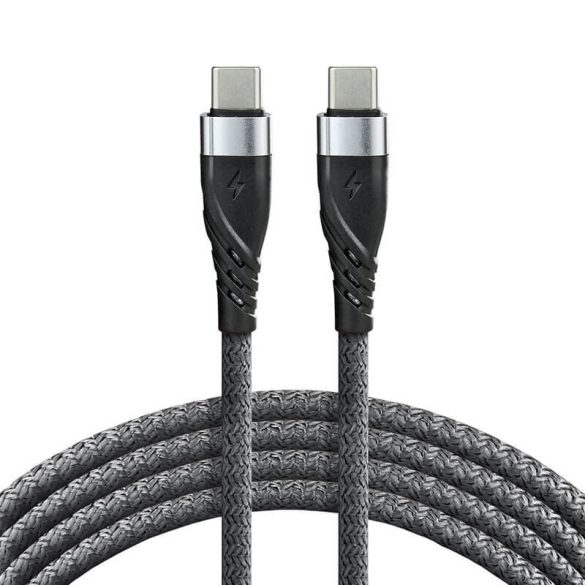 everActive USB-C - Type-C kábel PD 60w 2m Szürke