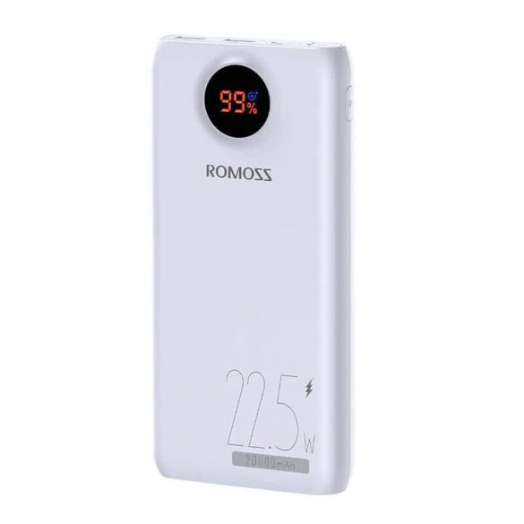 Külso akkumulátor 5A 22,5W QC3.0 20000mAh Romoss