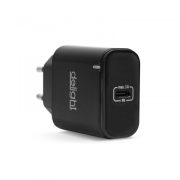   Hálózati Adapter 1 x USB-C (Type-C) PD20W gyorstöltéssel Delight FEKETE