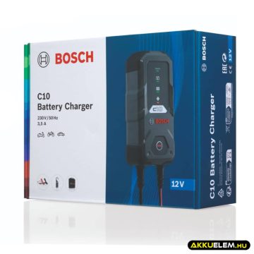 Bosch C10 autó akkumulátor töltő 12V 3.5A