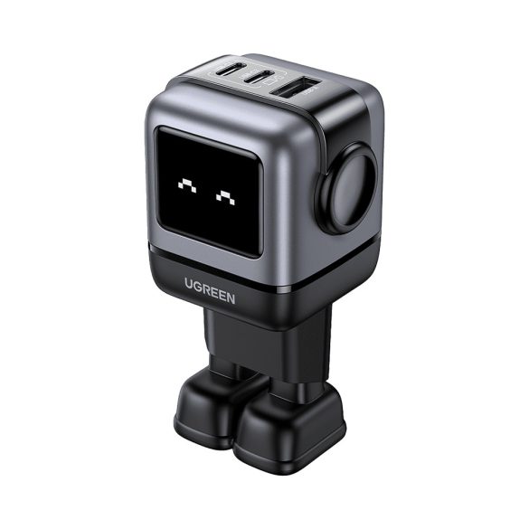 Ugreen hálózati adapter 2xUSB-C + USB kimenet 65W ROBOT