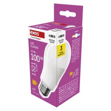 Classic LED-izzó A60 13W E27 (100W) 1521lm NW