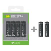 GP ReCyko+ PRO 2000mAh AA akkumulátor 6db-os csomagban