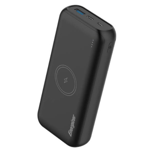 Energizer QE20009PQ 20000mAh Powerbank + Vezeték nélküli töltő