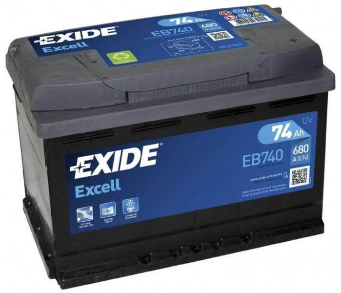 Аккумулятор exide eb740