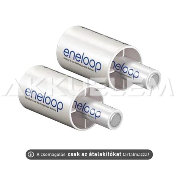 Eneloop BQ-BS2E AA -> C átalakító adapter R6->R14 2db ár/bliszter