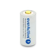   everActive 16340 3,7V 700mAh li-ion akkumulátor micro USB bemenettel