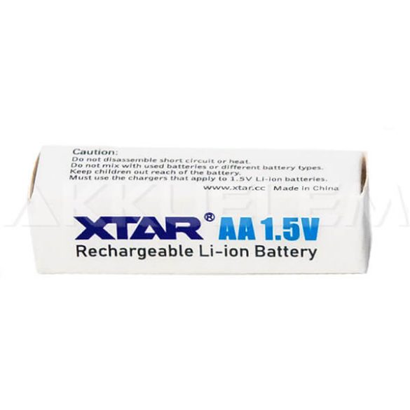 Xtar AA 2000mah 1,5V Li-Ion akkumulátor