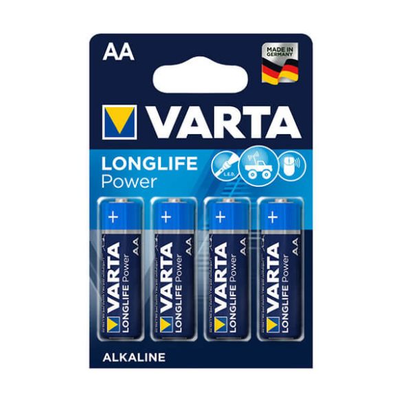 Varta LR6 AA Longlife Power tartós elem 4db-os bl (ár/db)