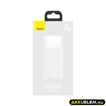   Baseus 20000mAh PowerBank Külső akkumulátor PPBD050302 PPBD20K-X