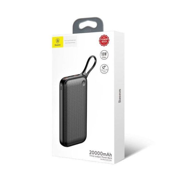 Baseus 20000mAh PowerBank Külső akkumulátor PPBD050302